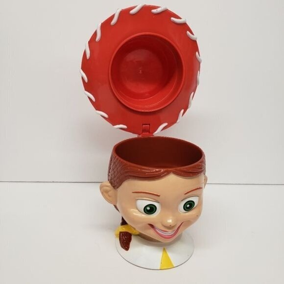 Disney on Ice Toy Story Jessie Cowgirl Flip Top Lid Plastic Mug - Picture 5 of 11